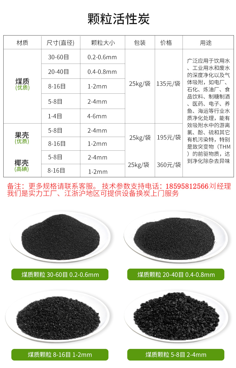 颗粒活性炭